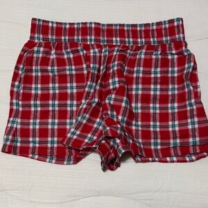 Colsie Red Plaid Women's Shorts